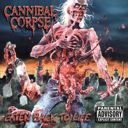 CANNIBAL CORPSE - Eaten Back To Life 35th anniversary LP (SPLATTER)