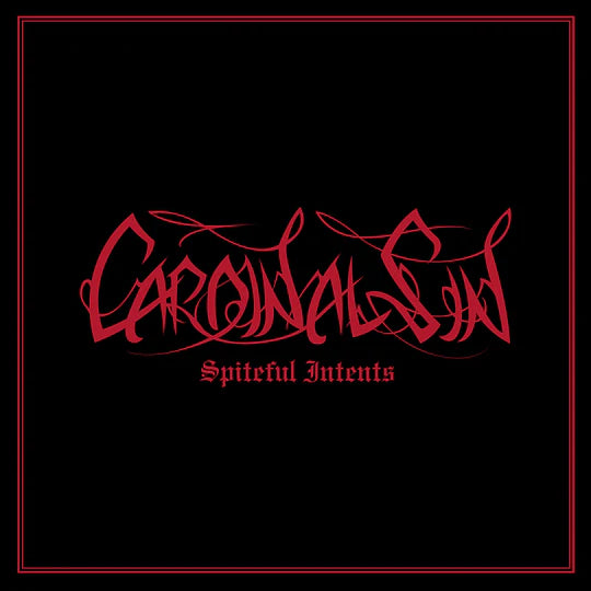 CARDINAL SIN - Spiteful Intents CD (PREORDER)