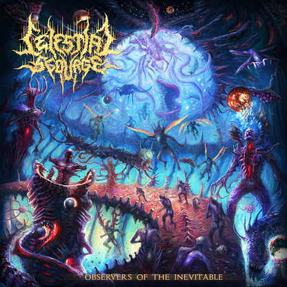 CELESTIAL SCOURGE - Observers Of The Inevitable LP (PURPLE) (PREORDER)