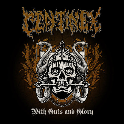 CENTINEX - With Guts And Glory LP (GOLD) (Preorder)