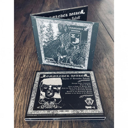 COMMANDER AGARES - Legions of Descending Twilight CD