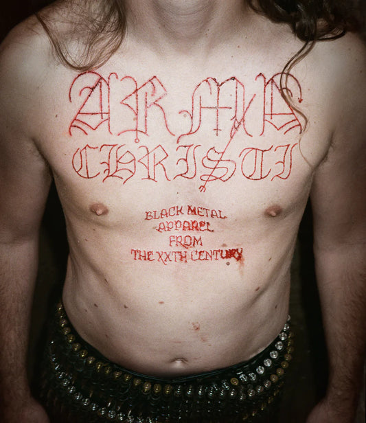 ARMA CHRISTI: Black Metal Apparel From The 20th Century hardback BOOK