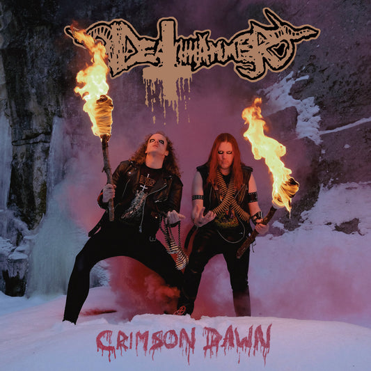 DEATHHAMMER - Crimson Dawn LP (NEON GALAXY) (PREORDER)