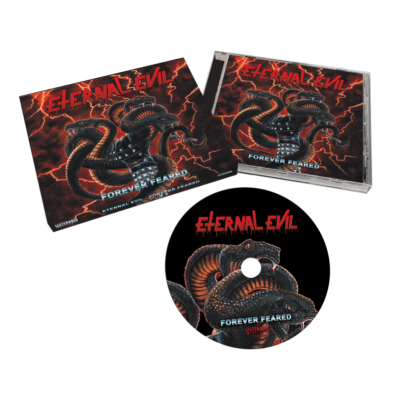 ETERNAL EVIL -  Forever Feared CD (PREORDER)