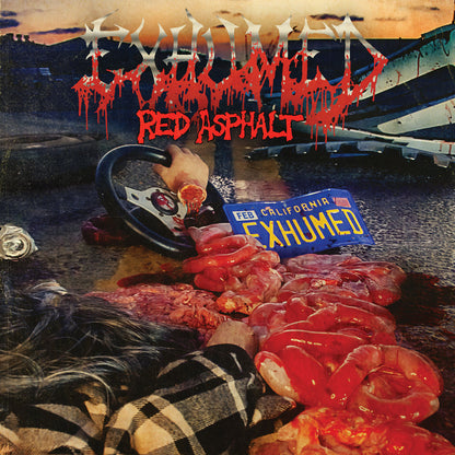 EXHUMED - Red Asphalt LP (RED) (PREORDER)
