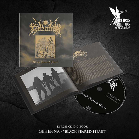 GEHENNA - Black Seared Heart CD BOOK (PREORDER)
