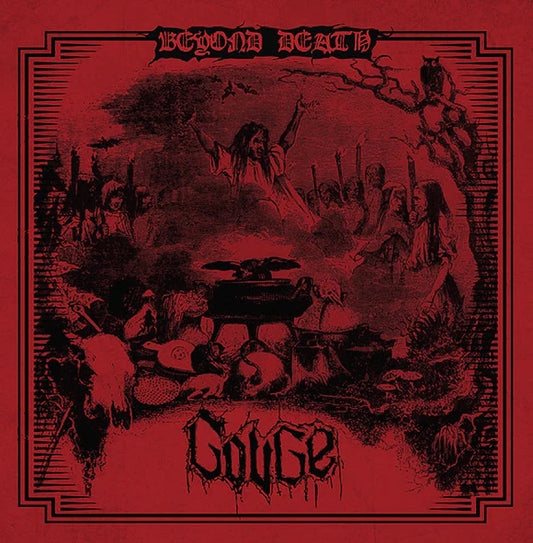 GOUGE - Beyond Death LP (SPLATTER)