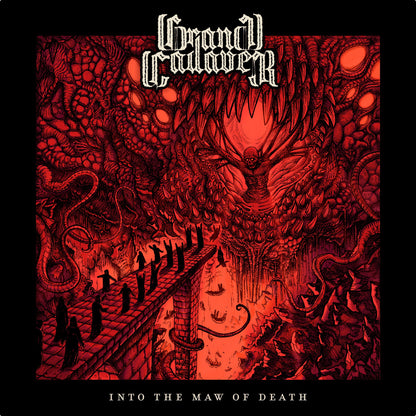 GRAND CADAVER - Into The Maw Of Death LP (RED/BLACK) (PREORDER)