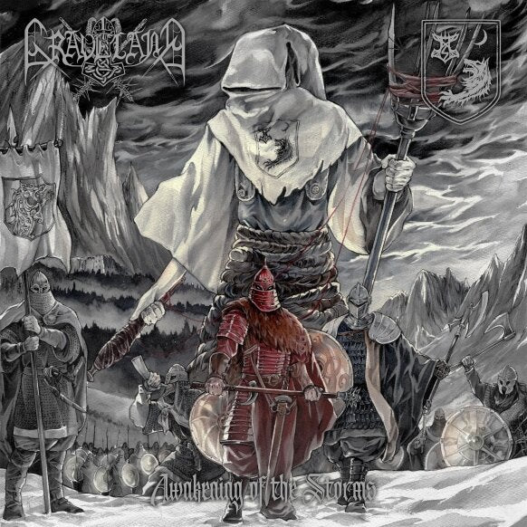 GRAVELAND / COMMANDER AGARES - Awakening of the Storms SPLIT CD
