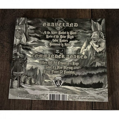 GRAVELAND / COMMANDER AGARES - Awakening of the Storms SPLIT CD