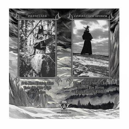 GRAVELAND / COMMANDER AGARES - Awakening of the Storms SPLIT LP