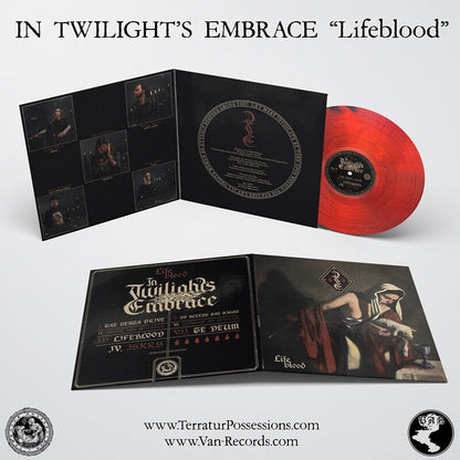 IN TWILIGHT'S EMBRACE - Lifeblood LP (RED)