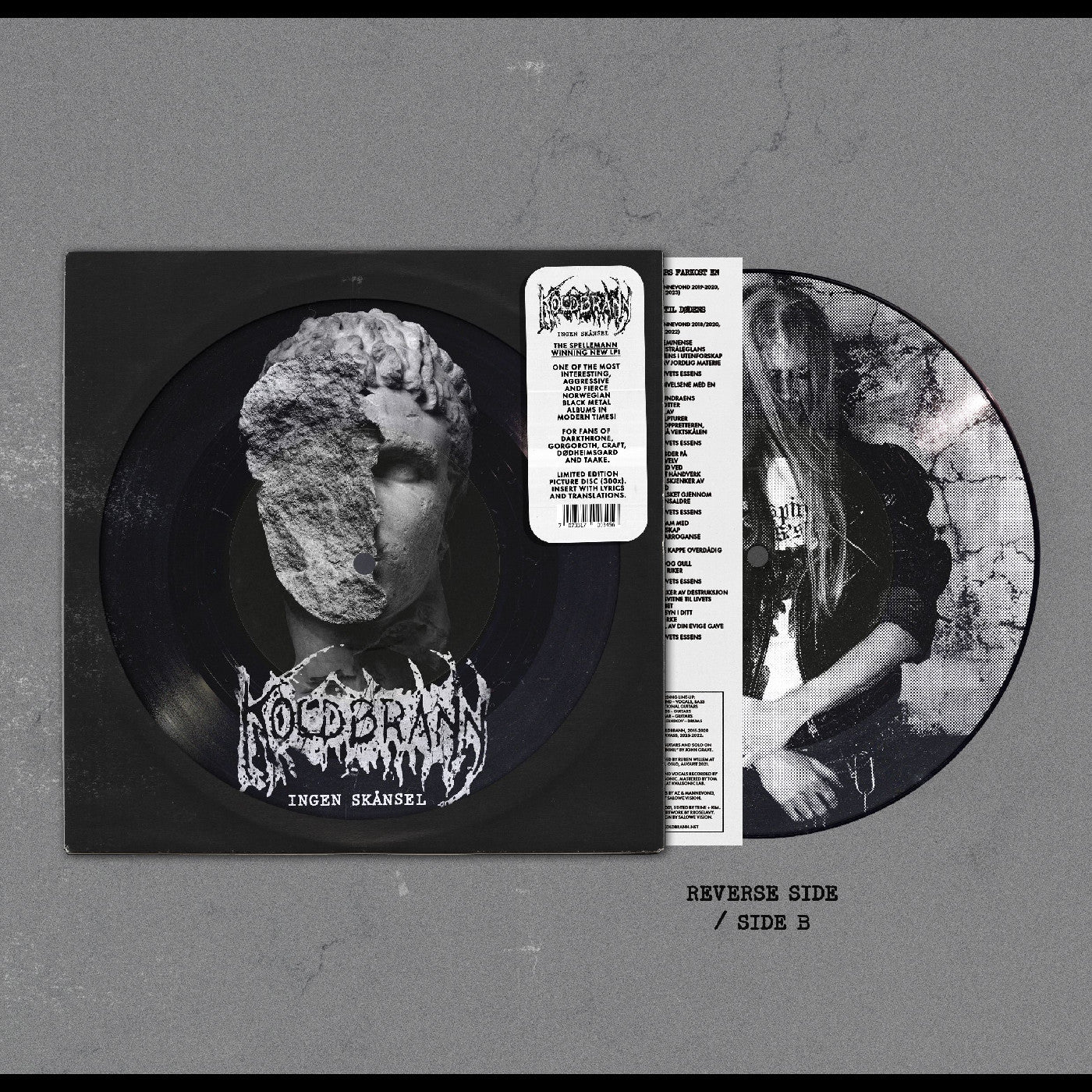 KOLDBRANN - Ingen Skånsel PICTURE DISC LP (PREORDER)