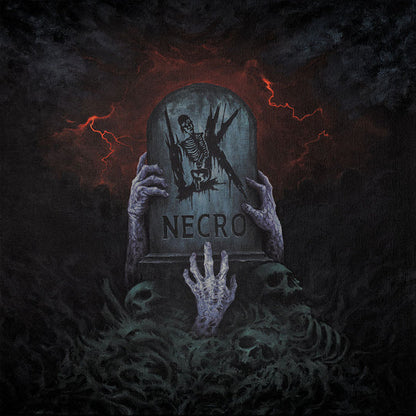 LIK - Necro LP (TOMBSTONE GREY) (Preorder)