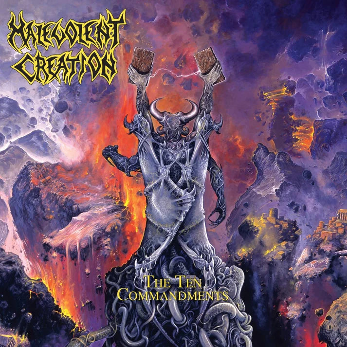 MALEVOLENT CREATION - The Ten Commandments LP (SPLATTER) (PREORDER)