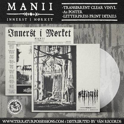 MANII - Innerst I Mørket LP (CLEAR)