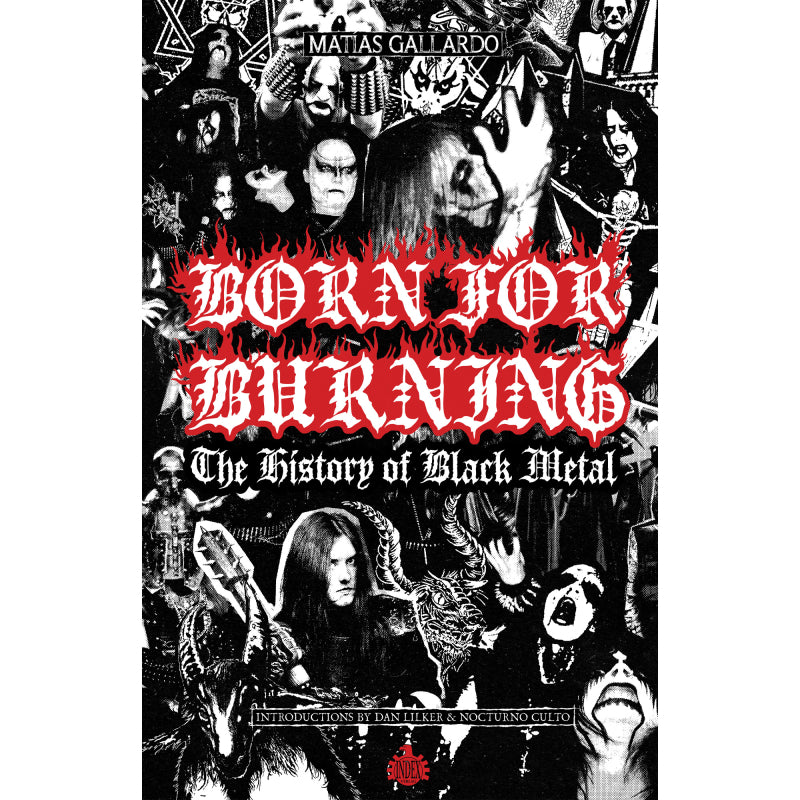 BORN FOR BURNING - The History Of Black Metal BOOK (PREORDER)