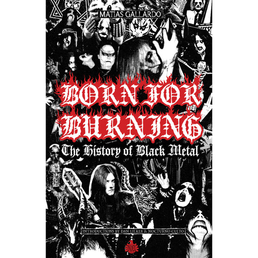 BORN FOR BURNING - The History Of Black Metal BOOK (PREORDER)