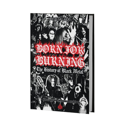 BORN FOR BURNING - The History Of Black Metal BOOK (PREORDER)