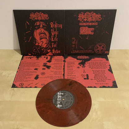 MUTIILATION - Destroy Your Life For Satan 10'' MLP