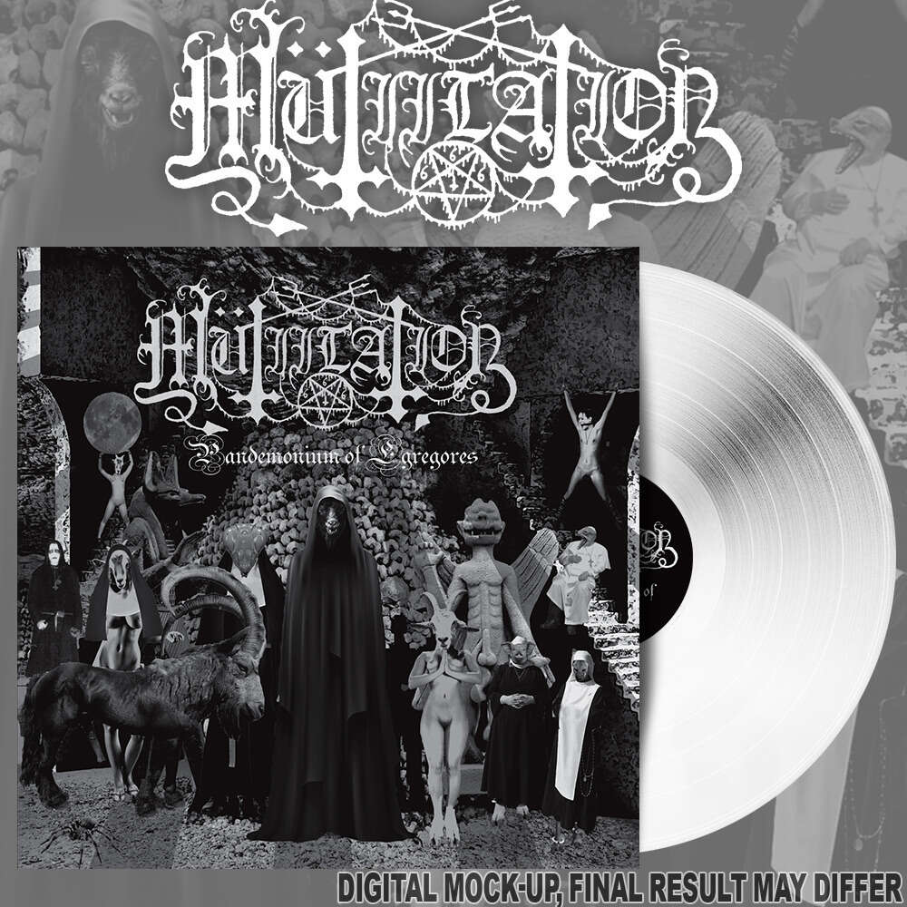 MUTIILATION Pandemonium of Egregores LP (WHITE) (PREORDER)