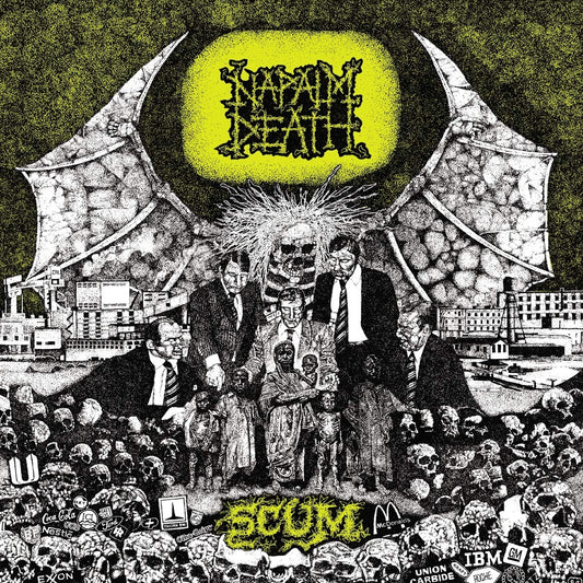 NAPALM DEATH - Scum LP (GREEN)