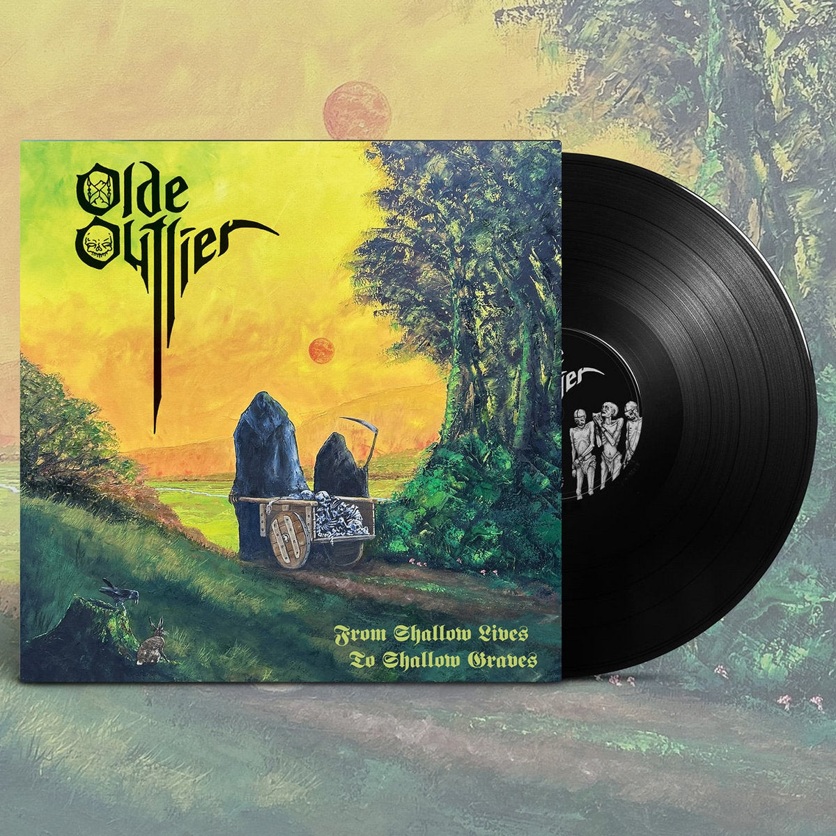 OLDE OUTLIER -  From Shallow  Lives to  Shallow Graves LP