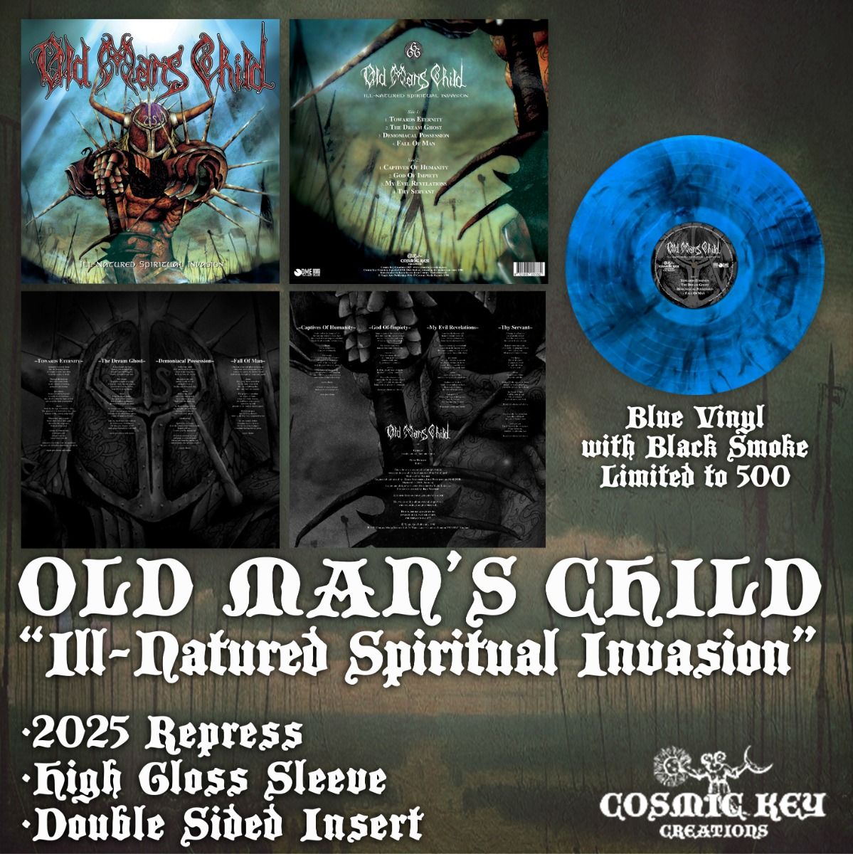 OLD MAN'S CHILD – III-Natured Spiritual Invasion LP (PREORDER)