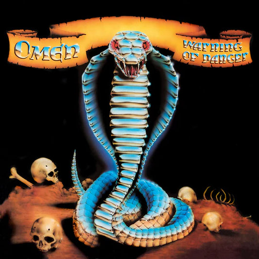 OMEN - Warning Of Danger 40th anniversary LP (SPLATTER) (PREORDER)
