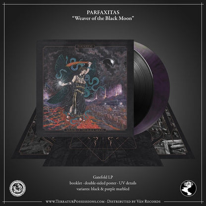 PARFAXITAS - Weaver Of The Black Moon LP (MARBLE) (PREORDER)