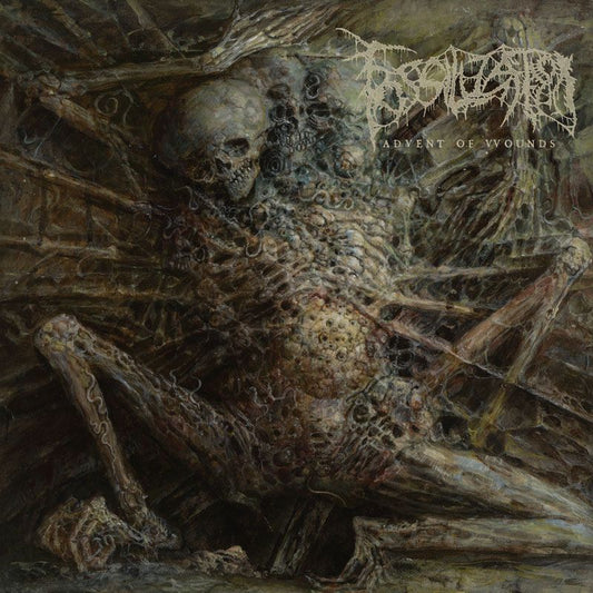 FOSSILIZATION - Advent Of Wounds LP (GOLD) (PREORDER)