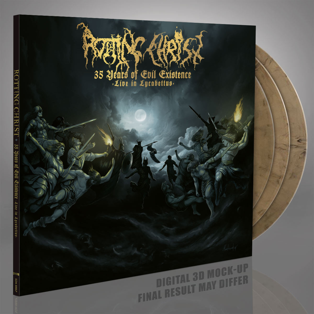 ROTTING CHRIST - 35 Years of Evil Existence - Live in Lycabettus 3LP (COLOURED) (PREORDER)