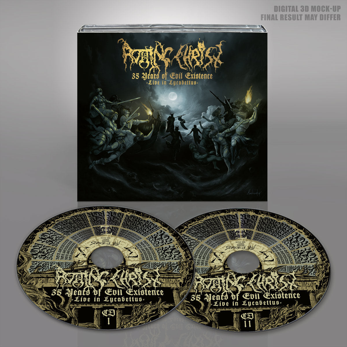 ROTTING CHRIST - 35 Years of Evil Existence - Live in Lycabettus 2CD (PREORDER)