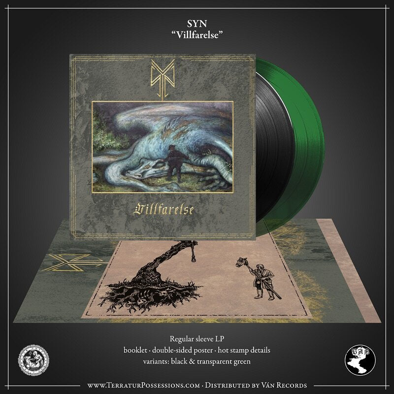 SYN - Villfarelse LP (GREEN) (PREORDER)