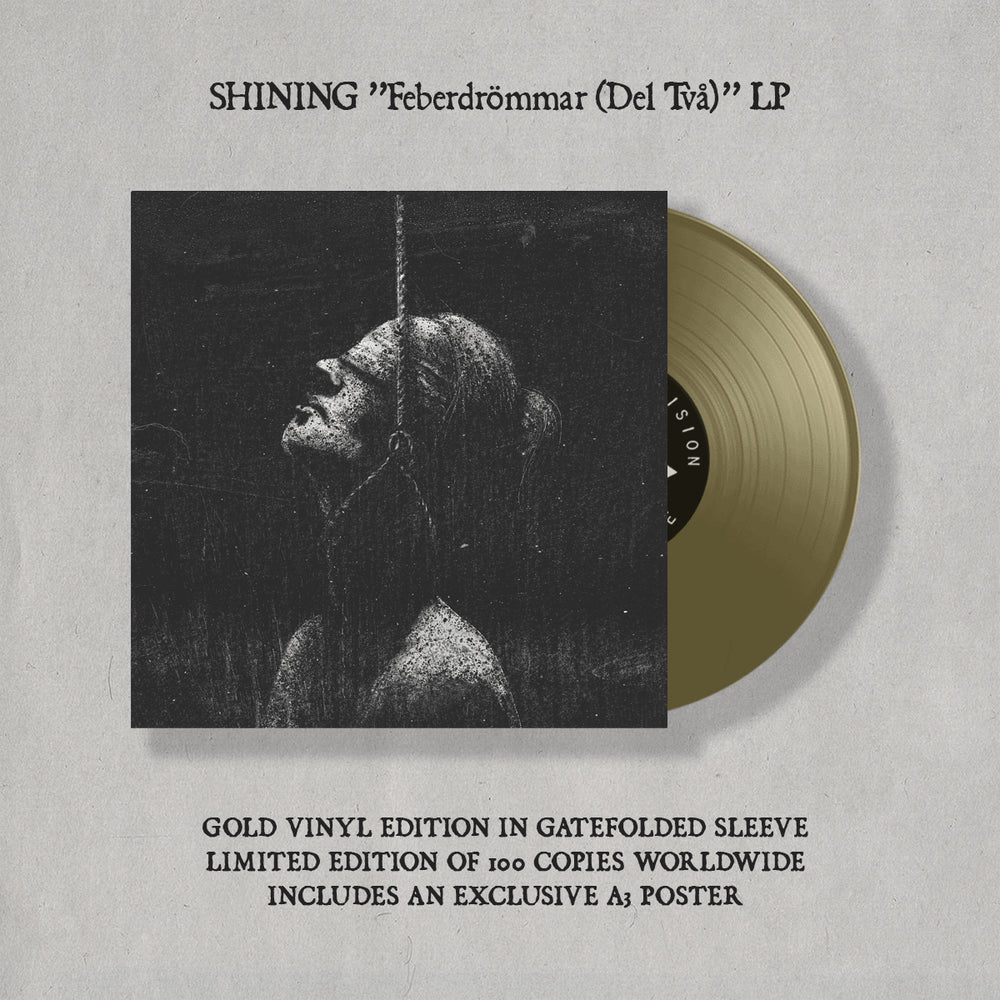 SHINING - Feberdrömmar Del Två LP (GOLD) (PREORDER)