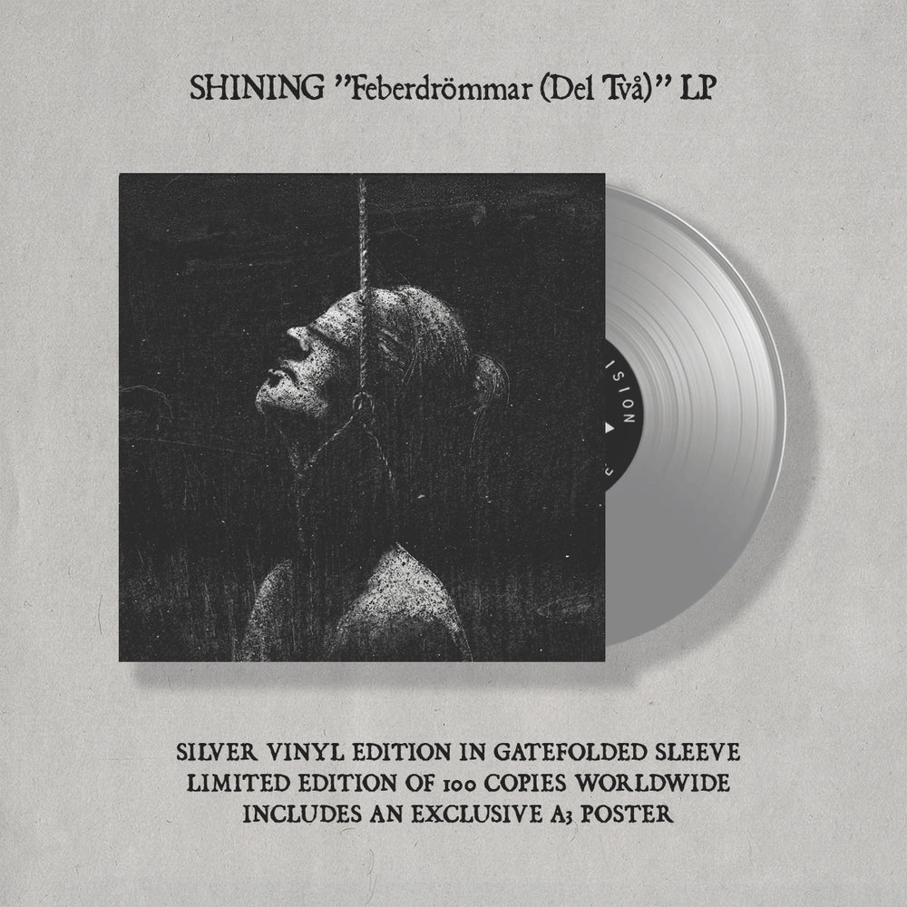 SHINING - Feberdrömmar Del Två LP (SILVER) (PREORDER)