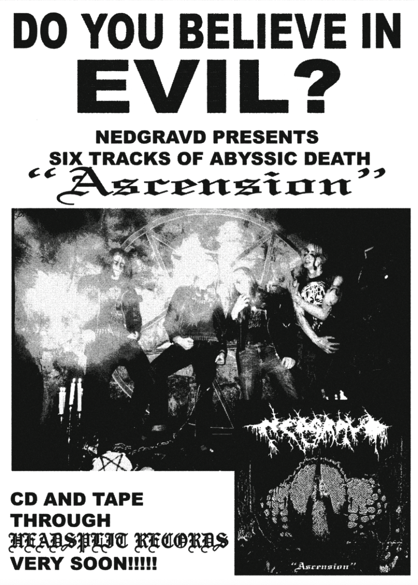 NEDGRAVD - Ascension CD – Katakomben