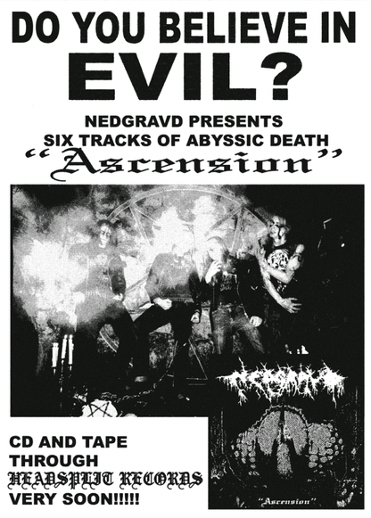 NEDGRAVD - Ascension CD (PREORDER)