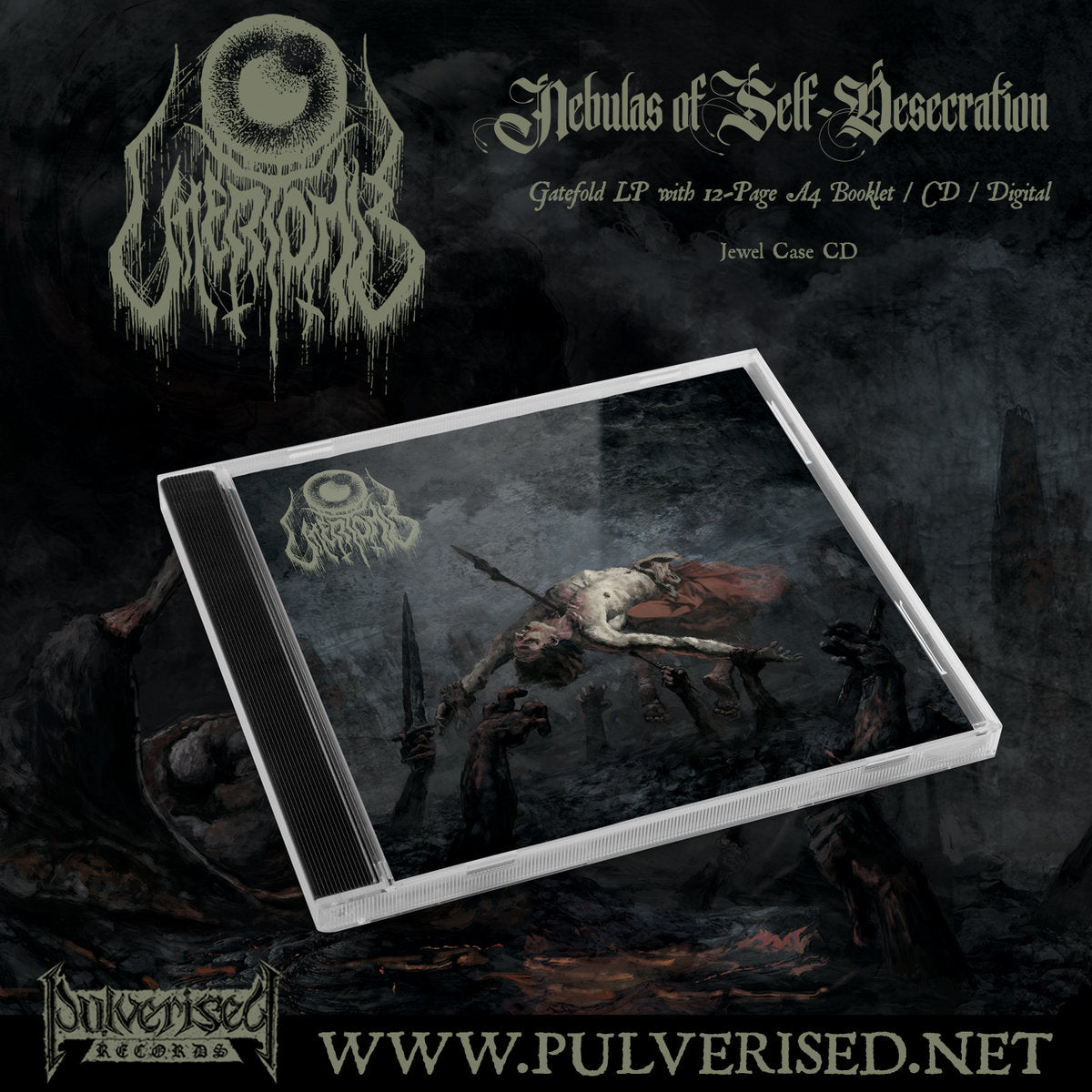 UTTERTOMB – Nebulas Of Self-Desecration CD