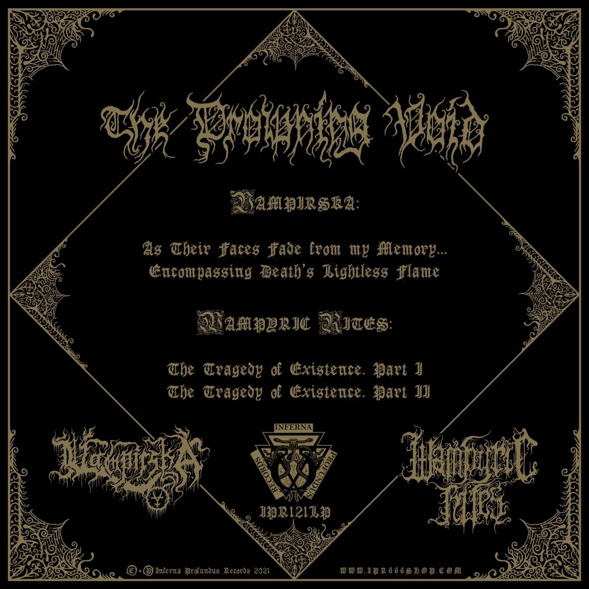 VAMPIRSKA / WAMPYRIC RITES - The Drowning Void SPLIT LP