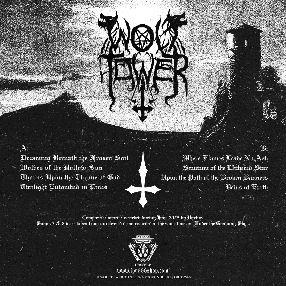 WOLFTOWER - Under the Gnawing Sky LP (PREORDER)