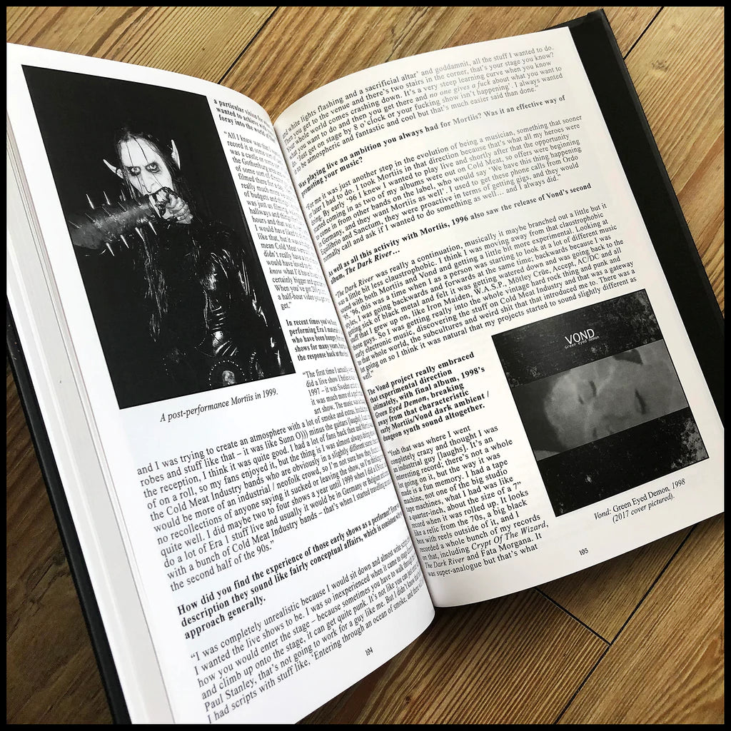 MORTIIS: SECRETS OF MY KINGDOM: RETURN TO DIMENSIONS UNKNOWN hardback book