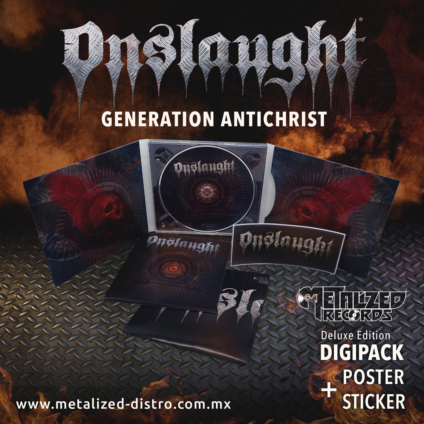 ONSLAUGHT - Generation Antichrist CD