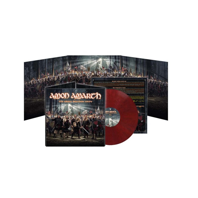AMON AMARTH - The Great Heathen Army LP (BLOOD RED MARBLE)