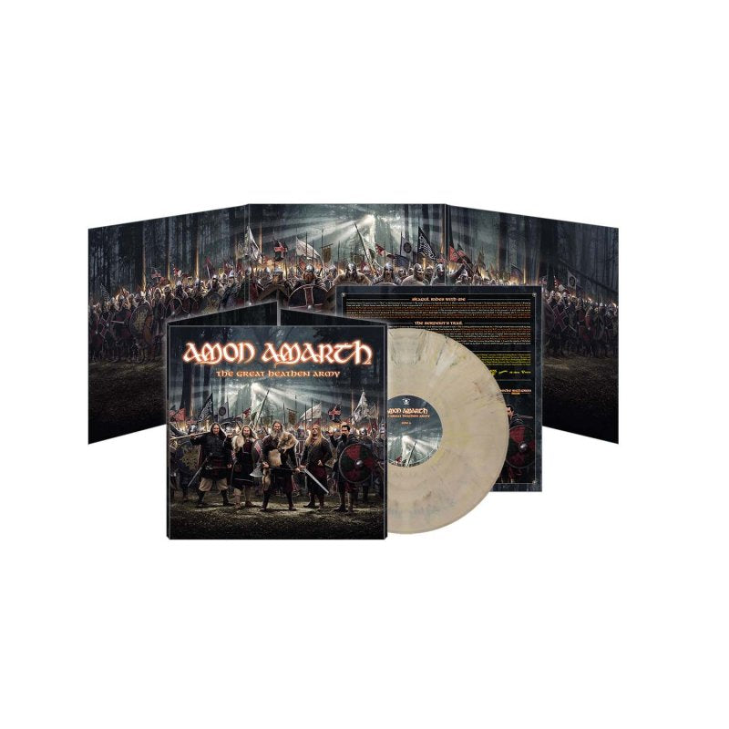 AMON AMARTH - The Great Heathen Army LP (WHITE MARBLE)