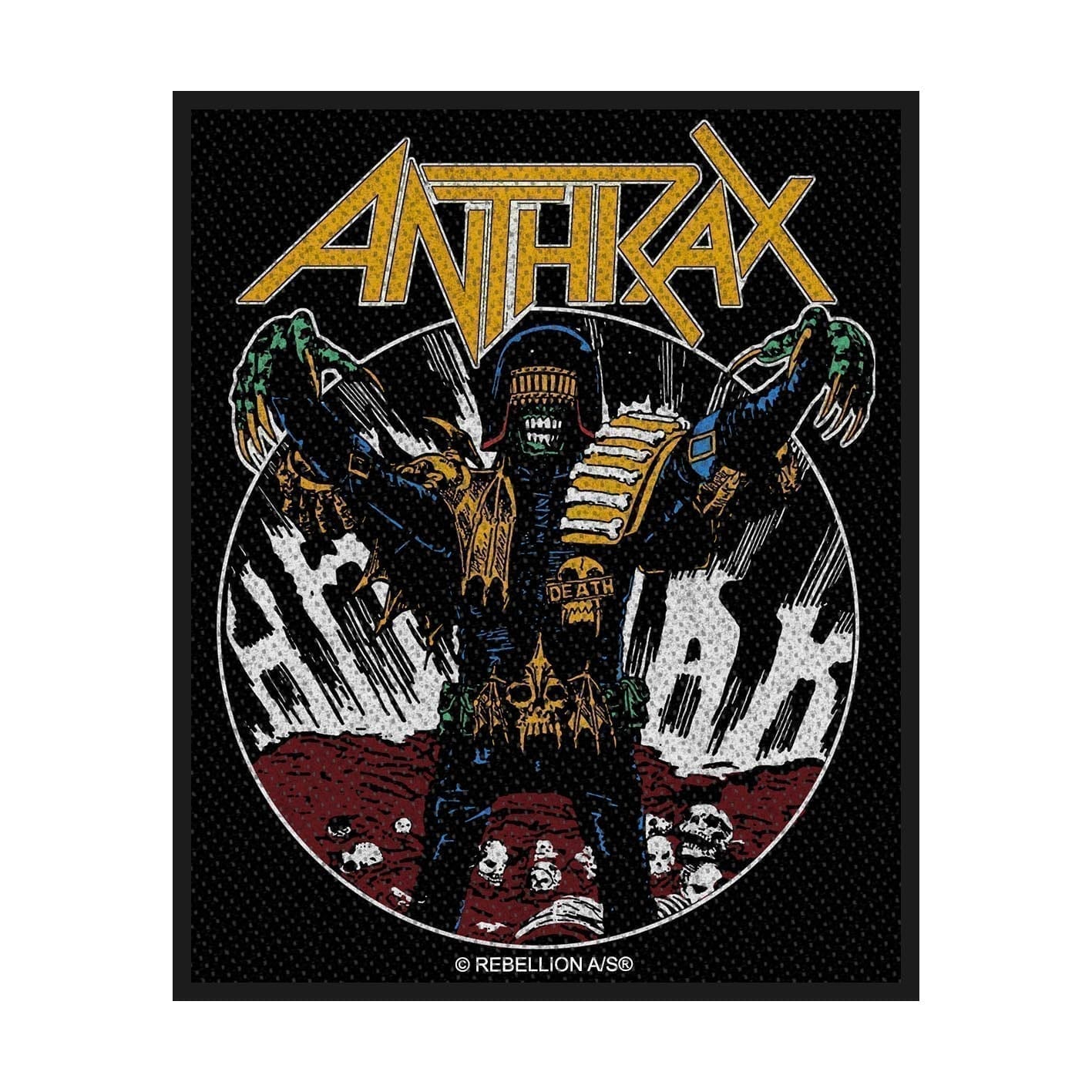 ANTHRAX - Judge Death PATCH