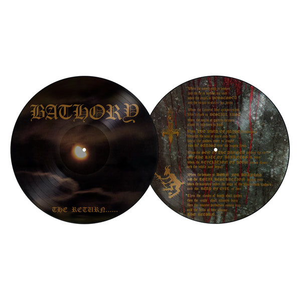 BATHORY - The Return... PICTURE DISC LP