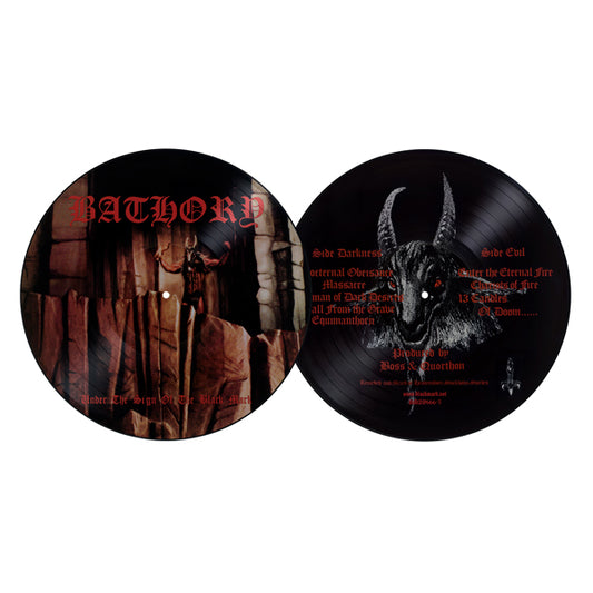 BATHORY - Under The Sign Of The Black Mark PICTURE DISC LP