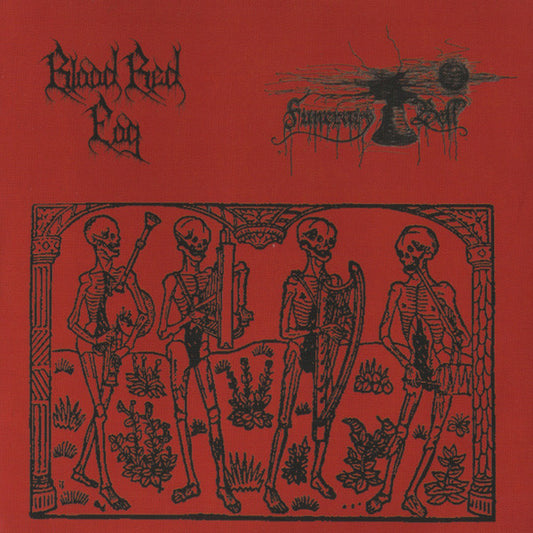 BLOOD RED FOG/ FUNERARY BELL Split CD