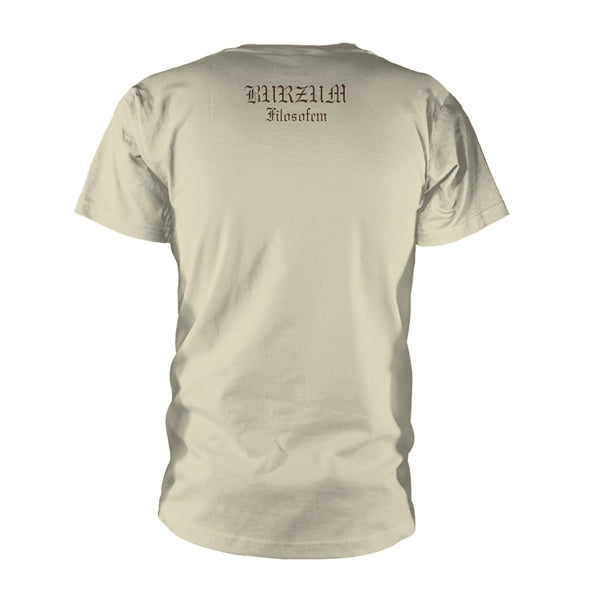 BURZUM - Filosofem T-SHIRT NATURAL/ LIGHT BROWN